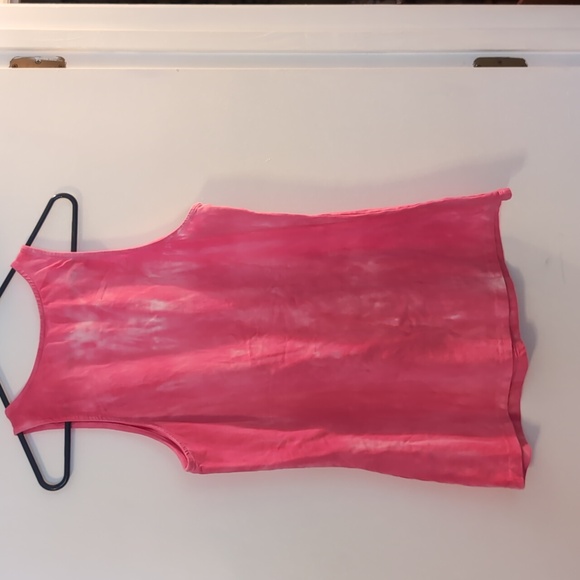Torrid Pink Tie-dyed Tank - Picture 3 of 4